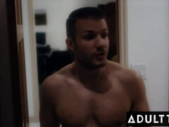 In den arsch, Grosse titten, Viele männer bespritzen eine frau, Spermaladung, Doppelpenetration, Realität, Rau, Stiefmutter