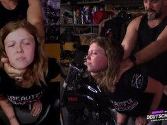 素人, お尻, 緊縛, フェラチオ, 気狂い, 中出し, ハードコア, 熟年