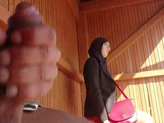 Tetas grandes, Autobús, Atrapados, Cornudo, Francés, Público, Voyeur, Esposa