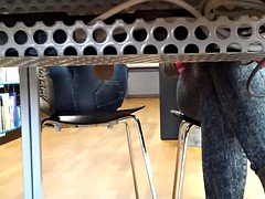 Ботинки, Фут фетиш, Подглядывание