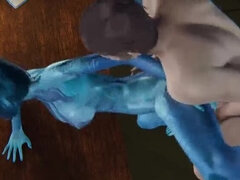 Tridimensionnel, Éjaculation interne, Tir de sperme, Branlette thaïlandaise, Chatte