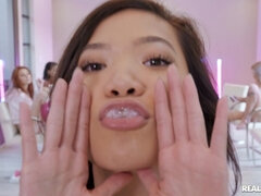 Cul, Bikini, Noire, Blonde, Orgie, Chatte, Fessée, Gicler