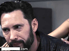 デカチン, フェラチオ, ハードコア, 下着, オマンコ, コキ, スパンキング, タトゥー