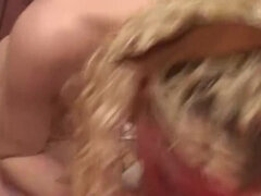 Arsch, Blondine, Blasen, Verrückt, Spermaladung, Handjob, Nackt, Muschi