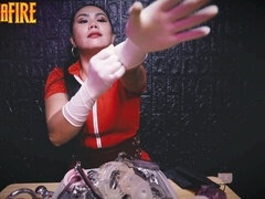 Arzt, Weibliche domination, Deutsch, Handschuhe, Selbstgemacht, Latex, Herrin, Gummi