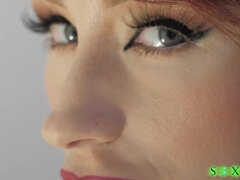 デカ尻, デカパイ, 中出し, 異人種間, 下着, 淫乱熟女, 赤毛, オッパイの