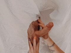 Amateur, Sucer une bite, Tromperie, Éjaculer dans la bouche, Queue, Faciale, Trou de la gloire, Suçant