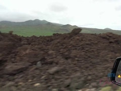 Playa, Rubia, Mamada, Novia, Al aire libre, Público, Tetas, Mojado