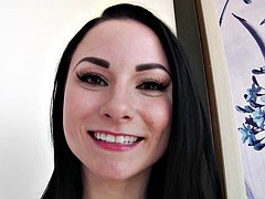 Sexy Brunette Has Fun With Big Dick