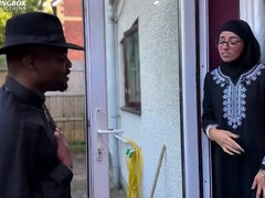 Negro, Mamada, Engañando, Corridas faciales, Gafas, Ama de casa, Coño, Apretado