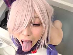 Sucer une bite, Fétiche, Japonaise, Transsexuelle