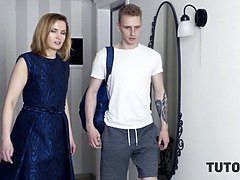 フェラチオ, バック, 毛深い, Hd, キッチン, 淫乱熟女, ストッキング, 教師