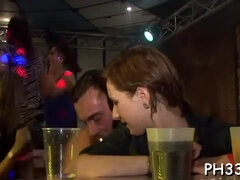 Blasen, Schwanz, Gruppe, Milf, Nackt, Rotschopf