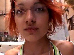 Duits, Masturbatie, Mager, Tiener, Tieten likken