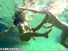 Poolside pussy & a pole-dance suck & fuck make for a good weekend