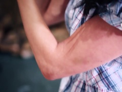 Rebecca More becomes the muse of erotica writer's erection