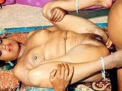 Big ass Indian aunty Somausha gets it hard and raw in the anal action