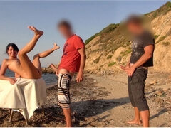 In den arsch, Strand, Kompilation, Spermaladung, Gruppensex, Milf, Im freien, Öffentlich