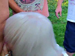 Любители, Минет, Буккаке, Бабушки, На природе