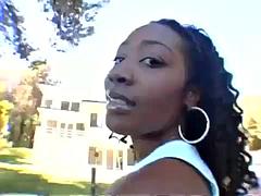 Beauty, Black, Blowjob, Cumshot, Ebony