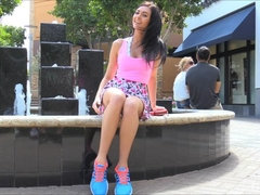 Anal, Public, Solo, Jouets, Sous la jupe