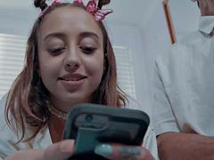 Gros seins, Sucer une bite, Adolescente, Nénés