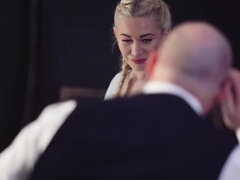 Anaal, Kont, Blond, Hardcore, Hd, Kut duiken, Trio, Tieten likken