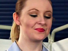 English cfnm nurses tugging and sucking sub