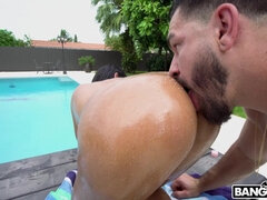 デカ尻, デカパイ, ブロンド, 茶髪の, 中出し, チン, 手コキする, Hd