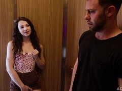 18, お尻, フェラチオ, 茶髪の, バック, 自然山雀, ガリガリ, ティーン