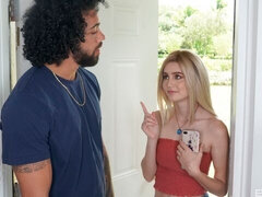 Blonde, Sucer une bite, Seins naturels, Petite femme, Chatte, Cheveux courts, Adolescente, Nénés