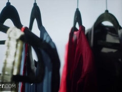 Deeper. Sultry Sofi indulges a married man's twisted desires