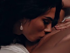 美女, フェラチオ, ハードコア, キス, なめる, オナニー, 義母, オッパイの