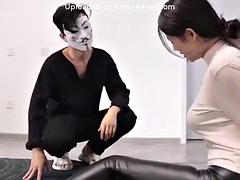 Sadomasochismus, Fesselspiele, Fetisch, Hardcore, Lesbisch, Gefesselt