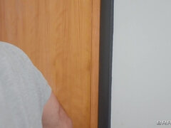 Sexy French doctor gets involved to a threesome with horny couple