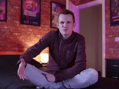 ベッドルーム, デカパイ, ブロンド, フェラチオ, 茶髪の, バック, 顔射, 三人