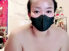 ぽっちゃり, デカパイ, インドネシア人, 淫乱熟女, オッパイの