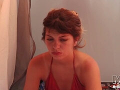 Enthousiasteling, Grote kont, Badpak, Pijpbeurt, Huisgemaakt, Latijnse vrouw, Buiten, Openbaar