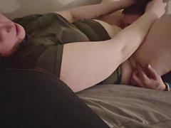 Ejército, Verga grande, Negro, Pareja, Ébano, Sexo duro, Interracial, Trio