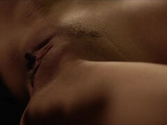 Cul, Sucer une bite, Brunette brune, Queue, Hard, Seins naturels, Chatte