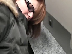 Amateur, Public, Redhead, Train