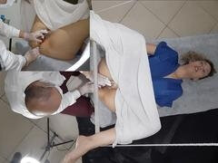 Éjaculation interne, Tir de sperme, Médecin, Chatte, Surprise, Jouets