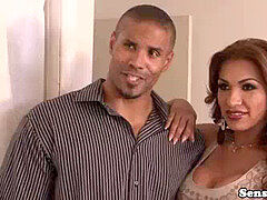 アナル, イく瞬間, ヒール, 馬乗り, コキ, シーメール, ストッキング, 三人