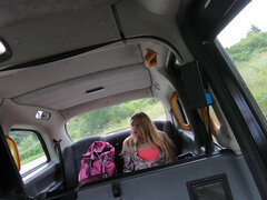 Auto, Schwanz, Hundestellung, Natürlichen titten, Höschen, Muschi, Tanga, Titten