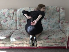 Peludo, Ama de casa, Masturbación, Maduro, Solo