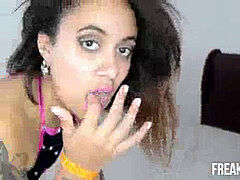 Big cock, Black, Ebony, Petite, Pussy, Tattoo, Teen
