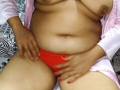 中国人, 毛深い, オナニー, 母, 一人