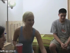 Rubia, Morena, Universidad, Corridas, Pajear, Hd, Trio, Tetas