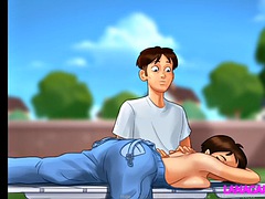 Grosse titten, Massage, Milf, Titten