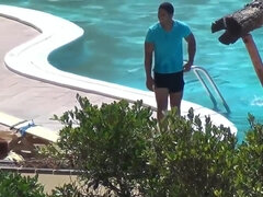 お尻, 美人, 巨乳な, カップル, ヨーロピアン, フランス人, のぞき, ウェブカメラ